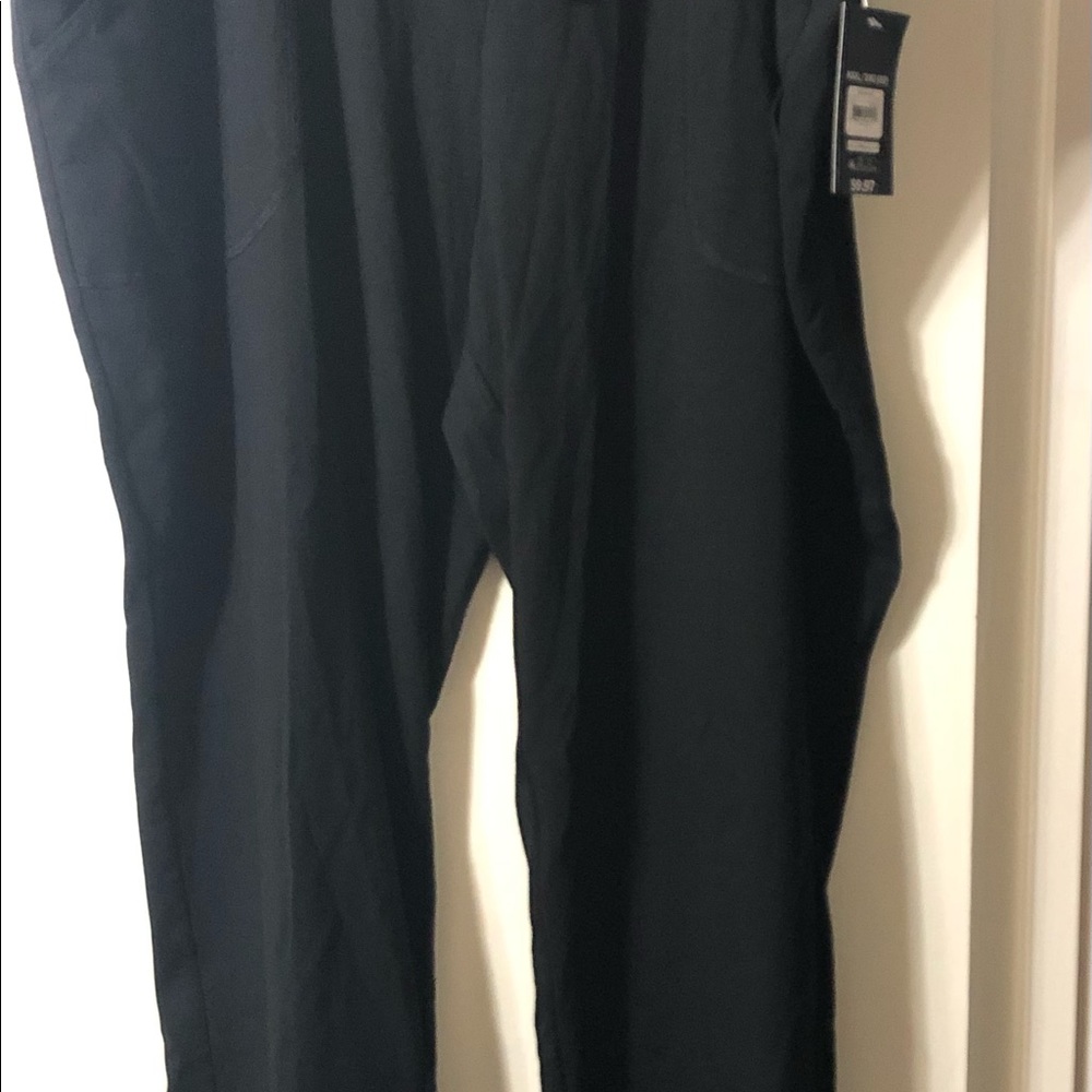 Plus size knit pants